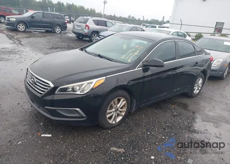 2016 Hyundai Sonata Se из США, поврежденный, VIN 5NPE24AF3GH287860